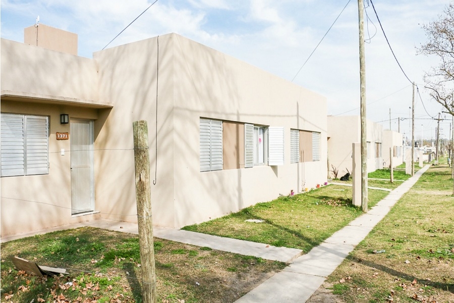 Construyen 25 viviendas sociales en barrio La Esperanza de VGG