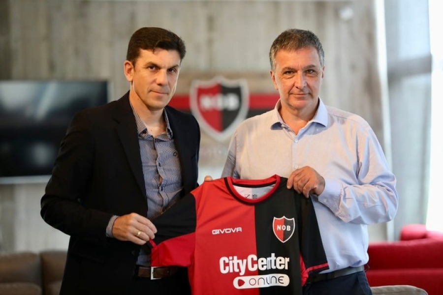 Mauricio Larriera ya es el nuevo DT de Newell´s