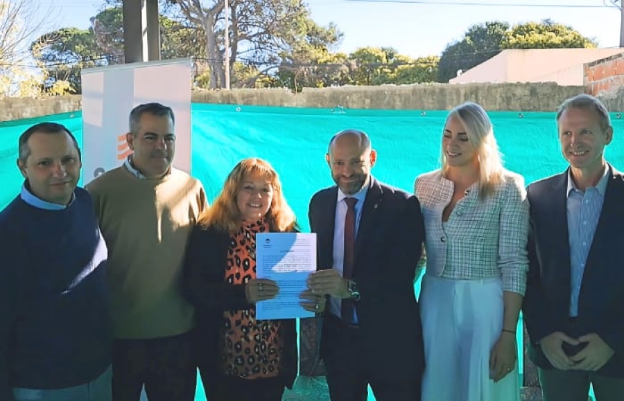 Pueblo Esther avanza hacia su línea eléctrica exclusiva de 33 kV