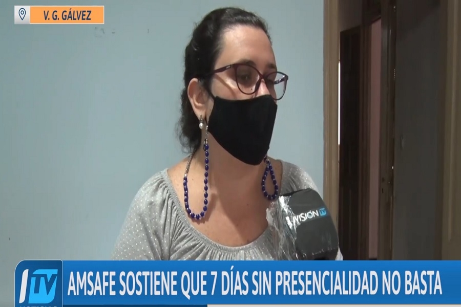 Amsafe sostiene que 7 días de suspensión de clases no alcanzan para achatar la curva de contagios