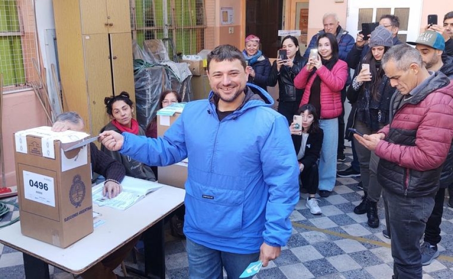 Votó Juan Grabois: &quot;Creo que hicimos bien poniendo temas en agenda. Ahora es escuchar al pueblo&quot;