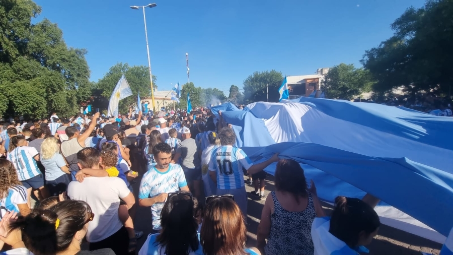 Así se disfrutó la contundente victoria de Argentina en el país