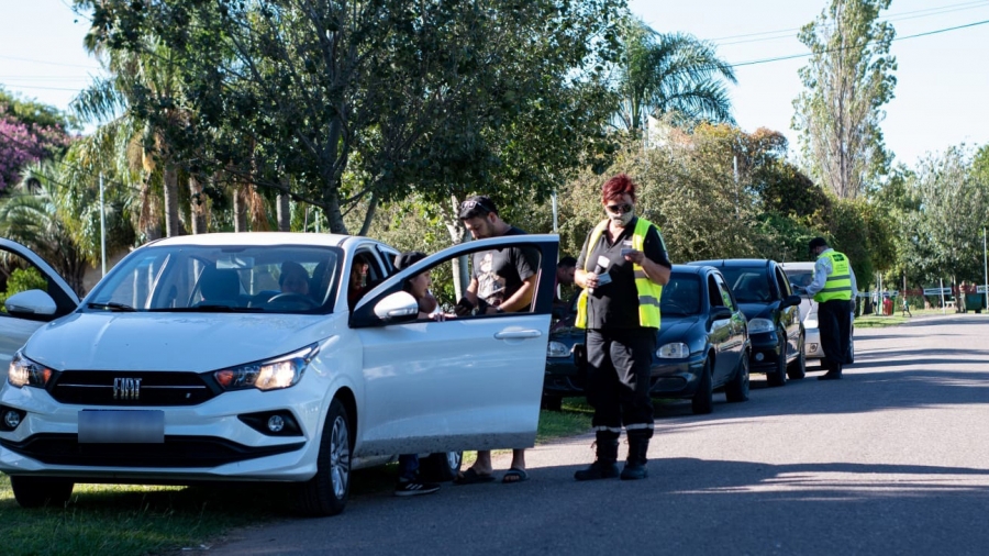 Controles preventivos de alcoholemia en el Parque Regional