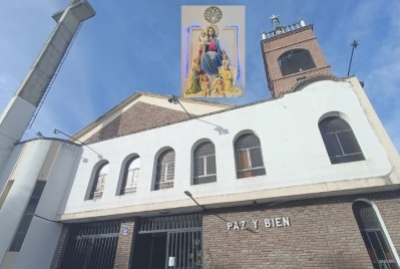 Consagran el altar y templo Santa María de los Ángeles