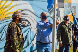 VGG tuvo acto oficial por el 2 de abril