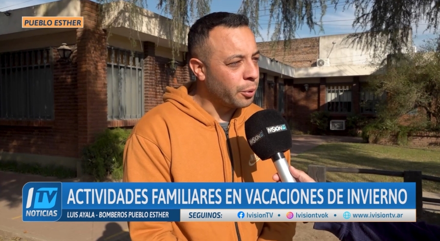 Expo Bomberos en Pueblo Ester – Vacaciones de Invierno 2025