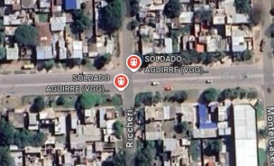 Villa Gobernador Gálvez: un herido de arma de fuego en Richieri y Soldado Aguirre