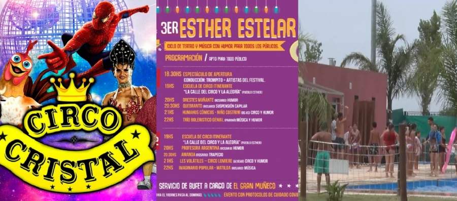 Reprogramación de espectáculos y actividades para este fin de semana