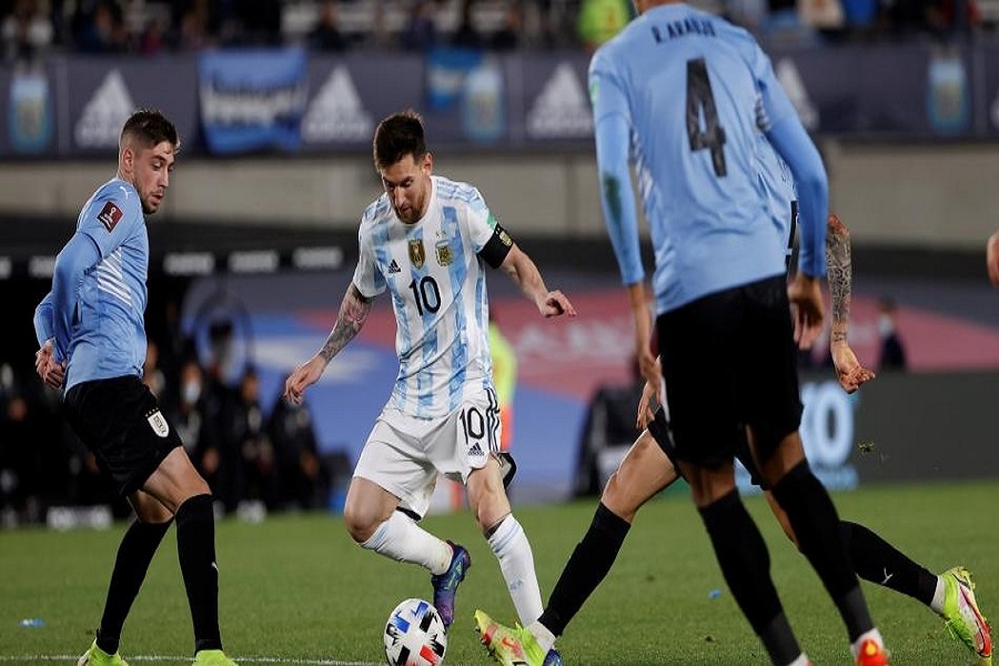 Argentina juega frente a Uruguay