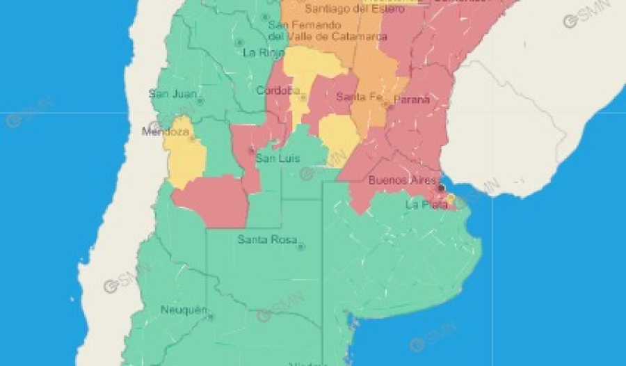 Desesperante ola de calor: rige el alerta roja