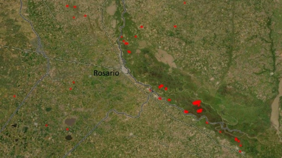 Sigue el fuego en la isla y el día de hoy no trae buenas noticias