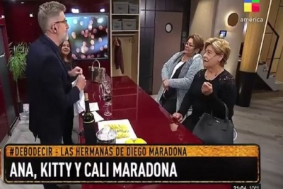 Las hermanas de Maradona hablaron de todo con Novaresio