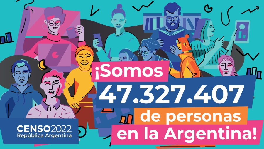 Somos 47.327.407 personas, por ahora