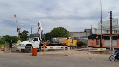 Finalizó la reparación definitiva del Acueducto Flammarion