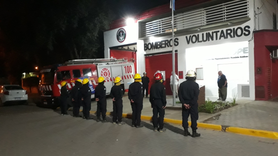 Los Bomberos de Pueblo Esther cumplieron 22 años