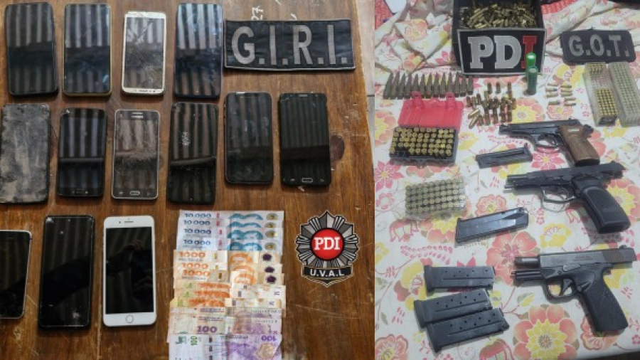 Múltiples allanamientos simultáneos en Rosario, V.G.Gálvez y Alvear por violencia armada y microtráfico