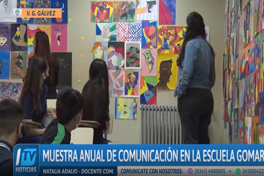 Muestra de Comunicación en la Escuela Gomara