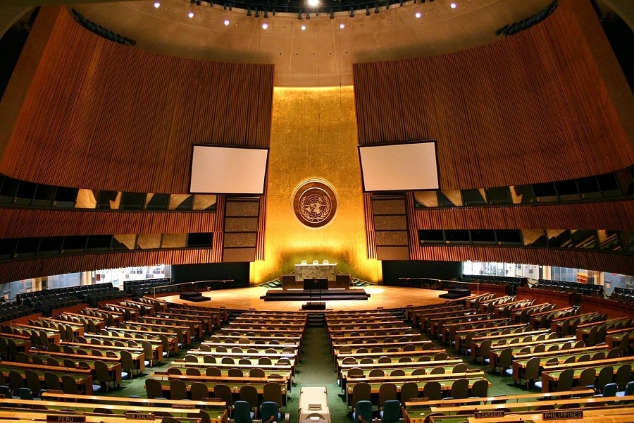 Asamblea presencial de la ONU