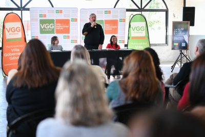 V.G.Gálvez presentó “La Muni en tu Escuela”, programa con 20 propuestas para las instituciones