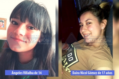 Buscan a dos jovencitas, una de ellas de Villa Gobernador Gálvez