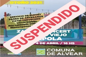 Suspenden el Santa Cecilia en Alvear por el aumento de casos