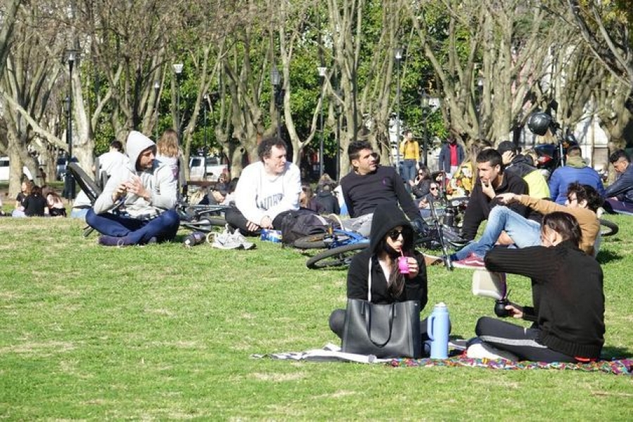 Primavera que empezó con temperaturas frescas