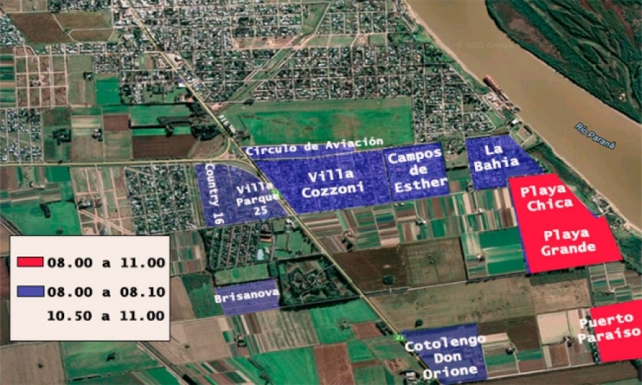 Corte programado de energía en Pueblo Esther por mantenimiento