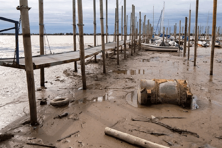 El gobierno declaró la &quot;Emergencia Hídrica&quot; ante la bajante del Paraná