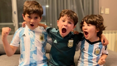 Lionel Messi y la frase del Mundial: &quot;Cuando mis hijos pelean entre ellos tiran el &#039;anda pa allá, bobo&#039;&quot;