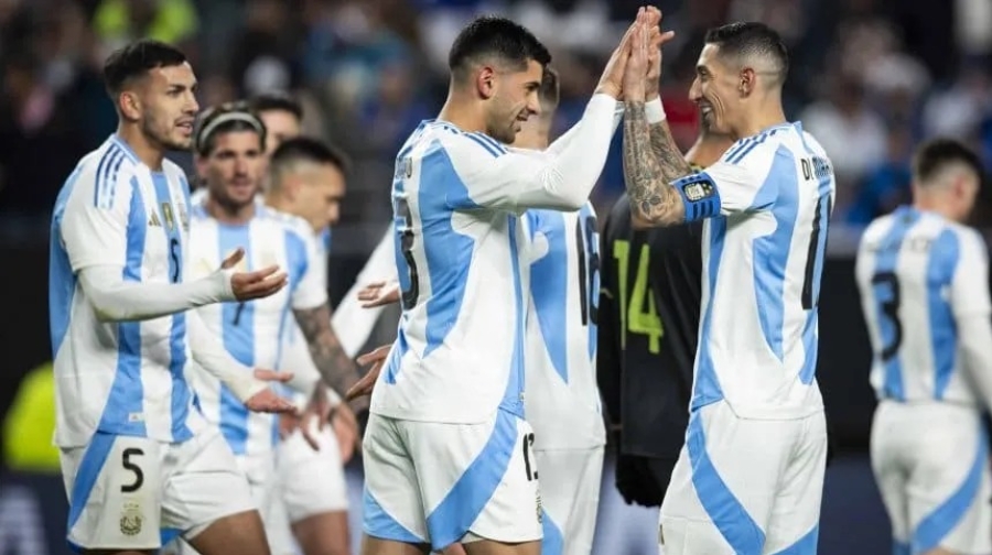 Goleada Argentina en amistoso frente a El Salvador por 3 a 0