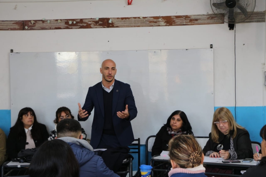Provincia junto a la comunidad educativa de la Escuela N.º 364 emprenden acciones para disminuir los conflictos