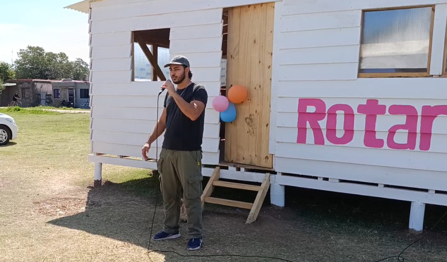 Inauguraron un salón comunitario en Villa Gobernador Gálvez impulsado por Rotaract