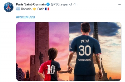 Messi en el PSG