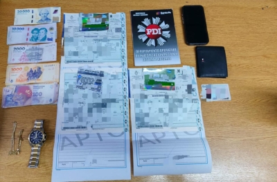 Detenido por falsificación de RTO y secuestran gran cantidad de documentación apócrifa