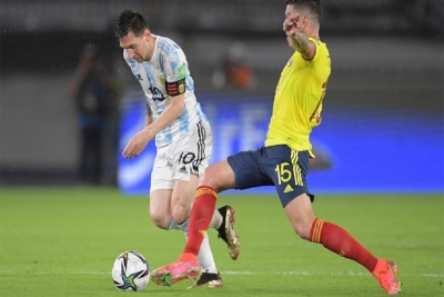 Argentina no lo pudo liquidar y Colombia se lo empató sobre el final