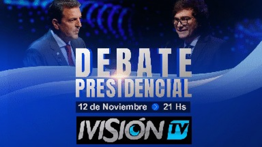 El debate presidencial hoy en Ivisión TV