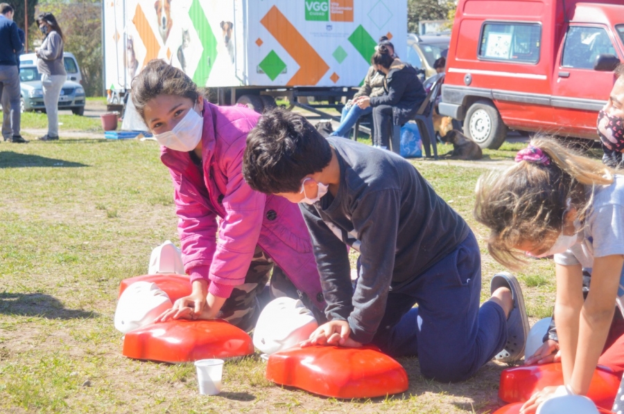 Se llevó adelante el &quot;VGG en acción&quot; en barrio Alto Verde