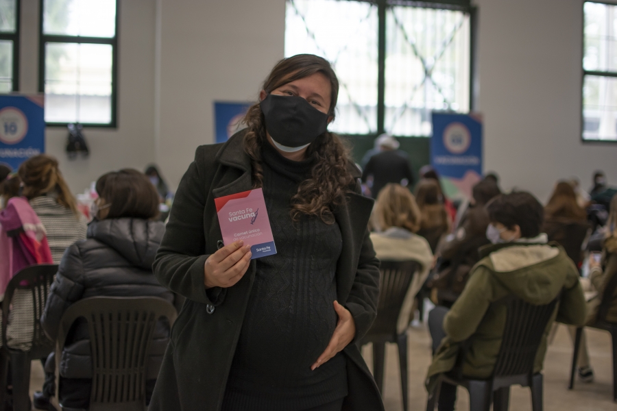 Ya fueron turnadas el 80% de las personas gestantes