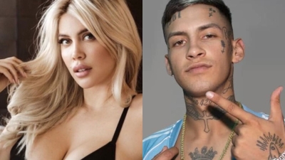 Wanda Nara y L-Gante cenaron juntos en un restaurante de Costanera Norte