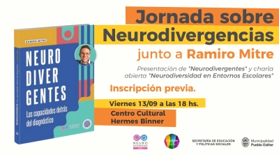 Jornada sobre Neurodivergencias junto a Ramiro Mitre