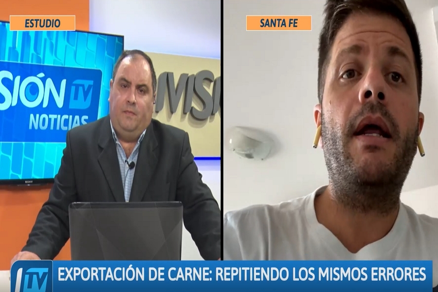 Cándido habló sobre la exportación de carne