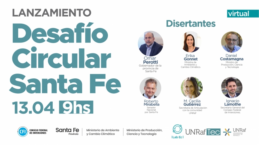 Ciclo de conferencias “Desafío circular Santa Fe”