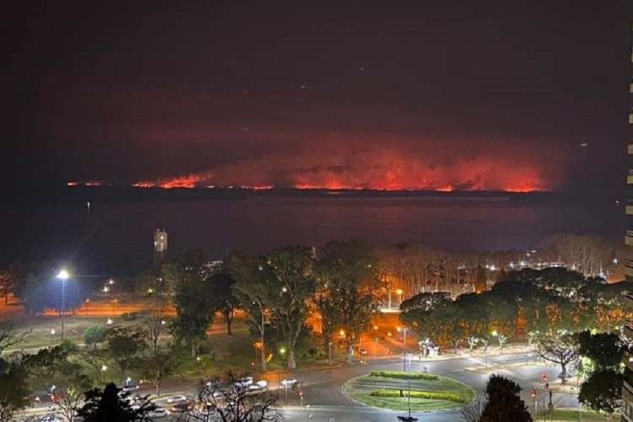 Los vecinos de Pueblo Esther sienten la quema de las islas