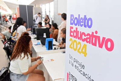 Boleto Educativo: más de 56.000 inscriptos en menos de 24 horas