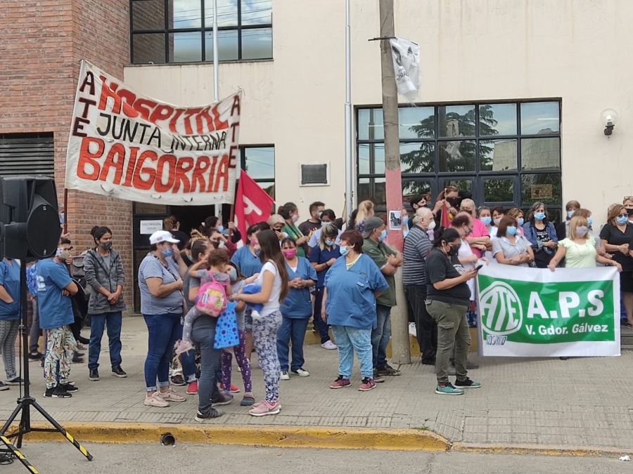 Jornada de paro en el Hospital Gamen