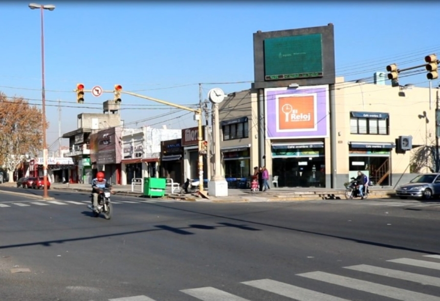 El motivo del tránsito pesado en Avenida San Martín