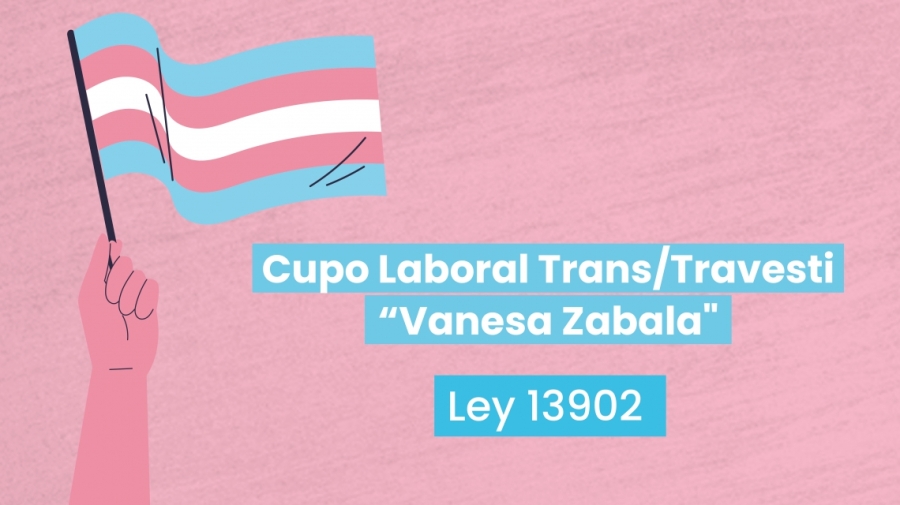 La Provincia abrió la inscripción al cupo laboral trans/travesti