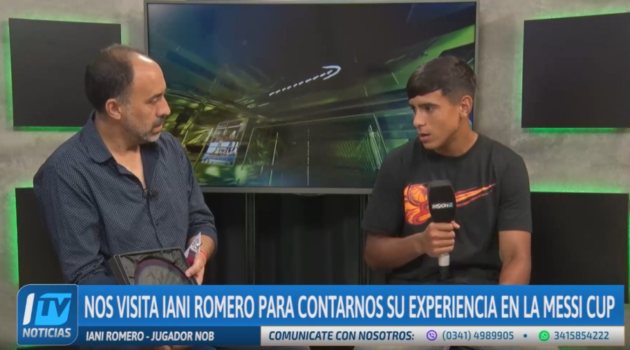 V.G.Gálvez: Iani Romero, la joven promesa de Newell’s brilló en la Messi Cup en USA