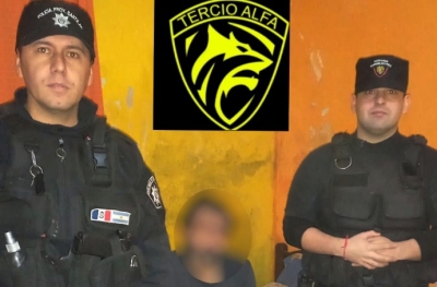 V.G.Gálvez: Policía salvó la vida de un hombre que se había atragantado con un trozo de carne