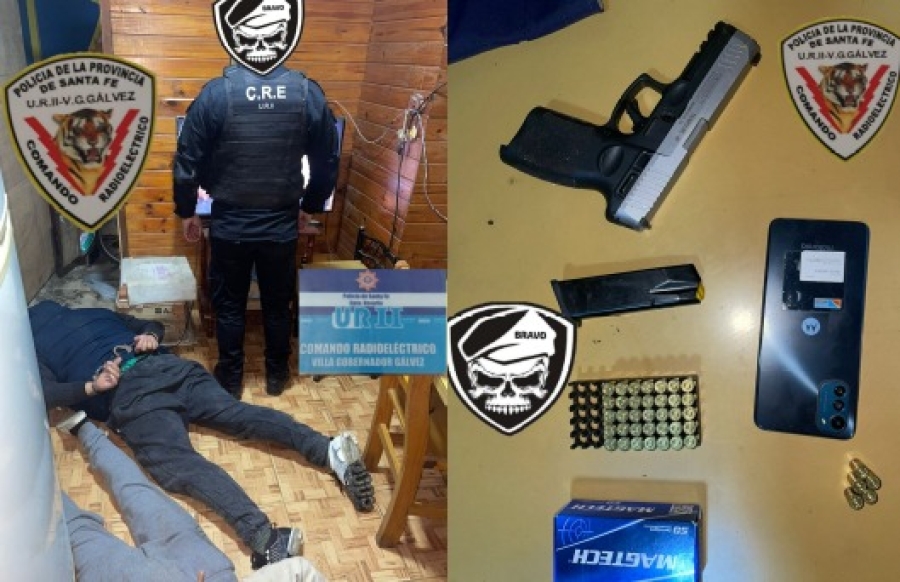 Violenta madrugada en VGG: tres detenidos tras múltiples disparos en el Fonavi